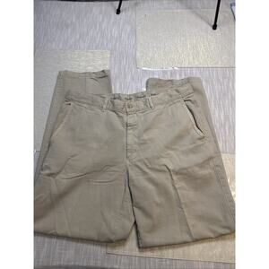 Ermenegildo Zegna Sport Chino Pants Men Cotton Stretch Tan Casual 38x31